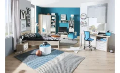 Bettgestell 120x200 - Eiche (Optik) Arne