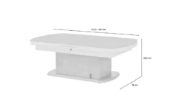 Couch- Und Esstisch Höhenverstellbar Und Ausziehbar Sizilien -Hoffner 11324229 2 202305312235