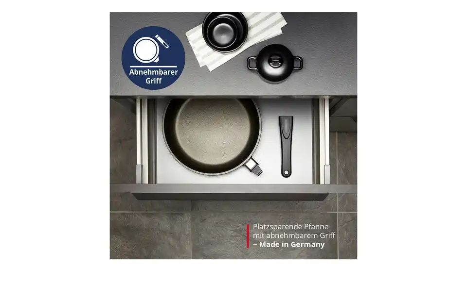 Meisterkoch Pfanne Hoch 28cm GENIUS 3 Meisterkoch Pfanne Hoch 28cm GENIUS – Bild 3