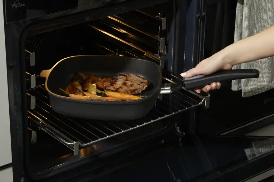 Meisterkoch Pfanne Rechteckig 28 Cm GENIUS 8 Meisterkoch Pfanne Rechteckig 28 Cm GENIUS – Bild 8