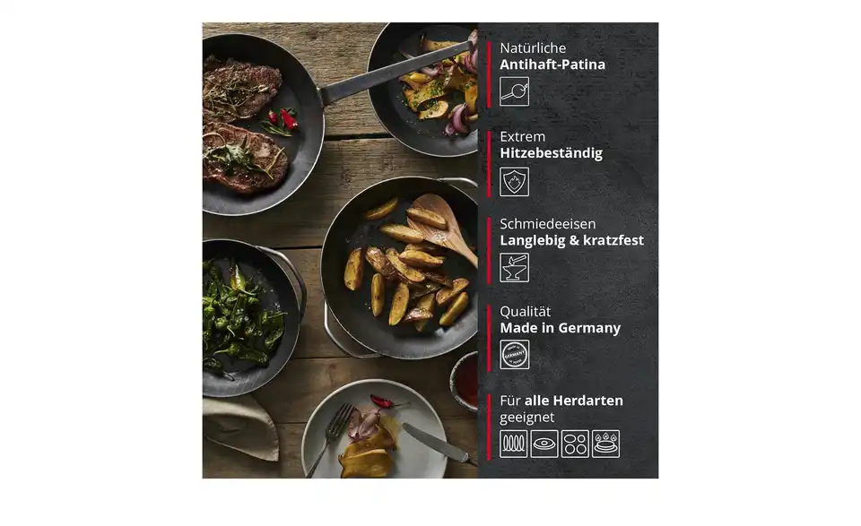 Meisterkoch Servierpfanne 24 Cm FERRO 1 Meisterkoch Servierpfanne 24 Cm FERRO