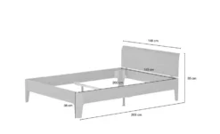HASENA Massivholz-Bettgestell Oak-Line 19 HASENA Massivholz-Bettgestell Oak-Line -Hoffner 12124233 5 202111152233