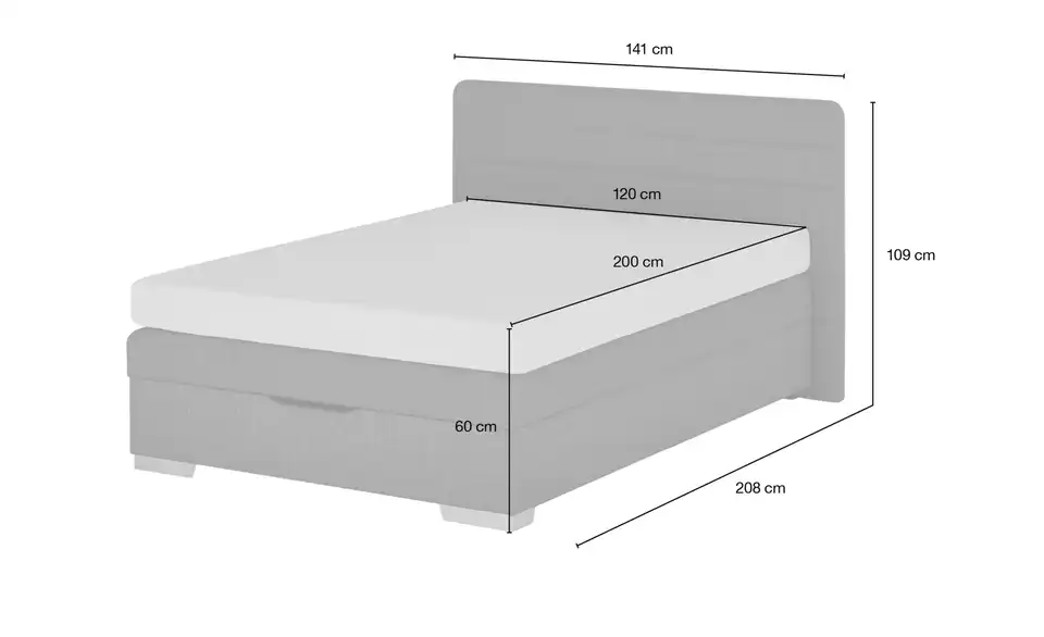 Boxspringbett Mit Bettkasten Hackney 10 Boxspringbett Mit Bettkasten Hackney – Bild 10