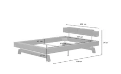 HASENA Massivholz-Bettgestell Inca -Hoffner 12125730 2 202111242310