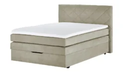 Boxspringbett Mit Bettkasten Und Topper, Beige Princess -Hoffner 12126267 7 202401101238