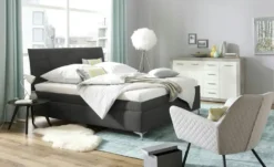 Polsterbett Mit Matratze Und Stauraum Lerryn