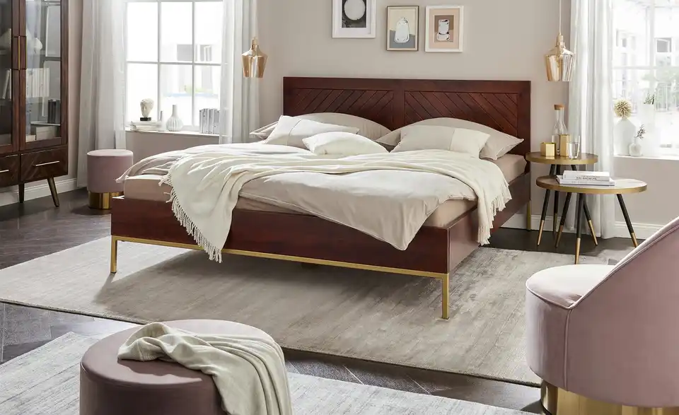 Bettgestell Aus Massivholz Calatria 3 Bettgestell Aus Massivholz Calatria – Bild 3