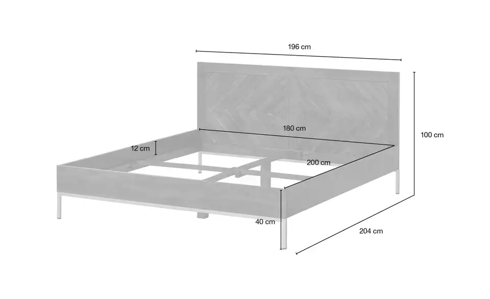 Bettgestell Aus Massivholz Calatria 12 Bettgestell Aus Massivholz Calatria – Bild 12