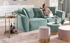 Servierwagen Goldfarben Oro -Hoffner 12348764 6 202403142235