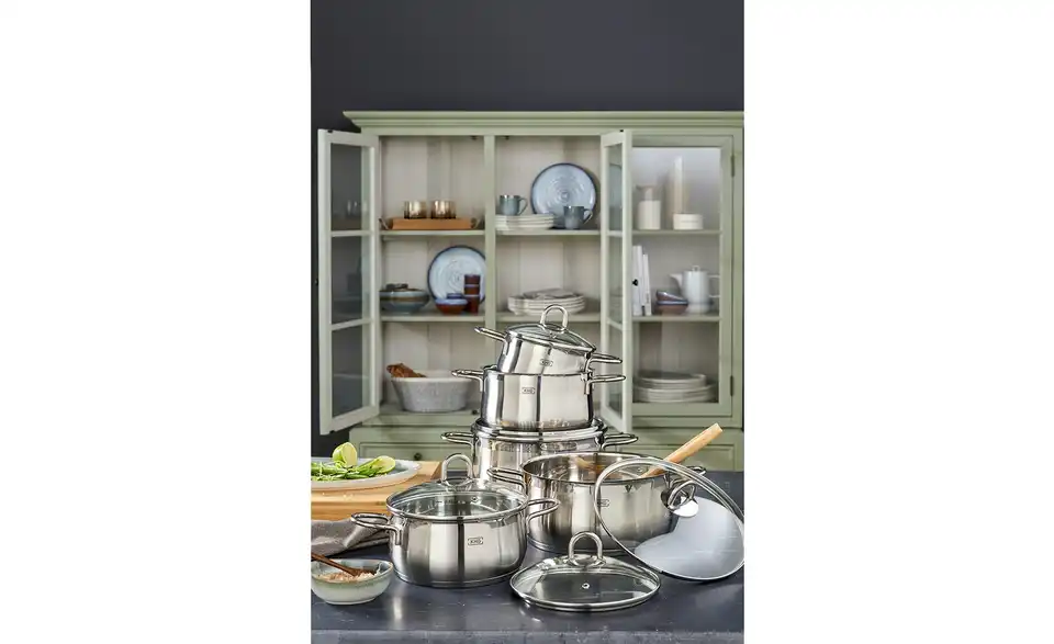KHG Topfset, 5-teilig PLATIN 1 KHG Topfset, 5-teilig PLATIN