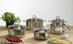 KHG Topfset, 5-teilig PLATIN 6 KHG Topfset, 5-teilig PLATIN -Hoffner 12531394 3 202409172237