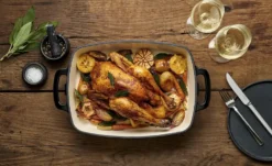 Meisterkoch Gusseiserner-Bräter Rechteckig OPUS