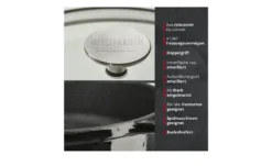 Meisterkoch Gusseisen-Servierpfanne OPUS 19 Meisterkoch Gusseisen-Servierpfanne OPUS -Hoffner 12532084 8 202104212234