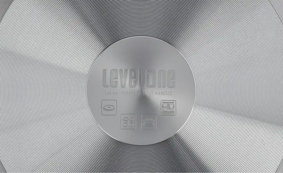 Levelone Schmorpfanne Mit Glasdeckel 5 Levelone Schmorpfanne Mit Glasdeckel – Bild 5