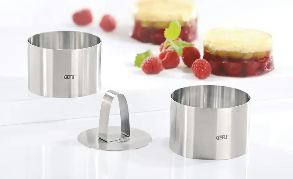Gefu Dessert- Und Vorspeisenringe FORMA 5 Gefu Dessert- Und Vorspeisenringe FORMA – Bild 5