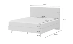 Boxspringbett Weave 21 Boxspringbett Weave -Hoffner 13123504 6 202103222234