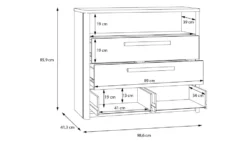 Kommode Surfinio 17 Kommode Surfinio -Hoffner 13206923 9 202204071242
