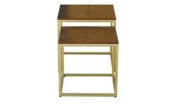 Couchtisch, 2er-Set Aus Massivholz Calatria -Hoffner 13232814 3 202502101237