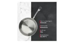 Meisterkoch Edelstahlpfanne Tief Ø 28 Cm CELSUS -Hoffner 40530258 2 202311102234