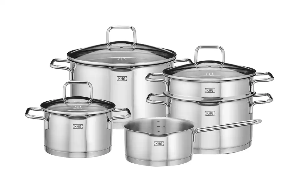 KHG Topfset, 5-teilig Emilia 1 KHG Topfset, 5-teilig Emilia