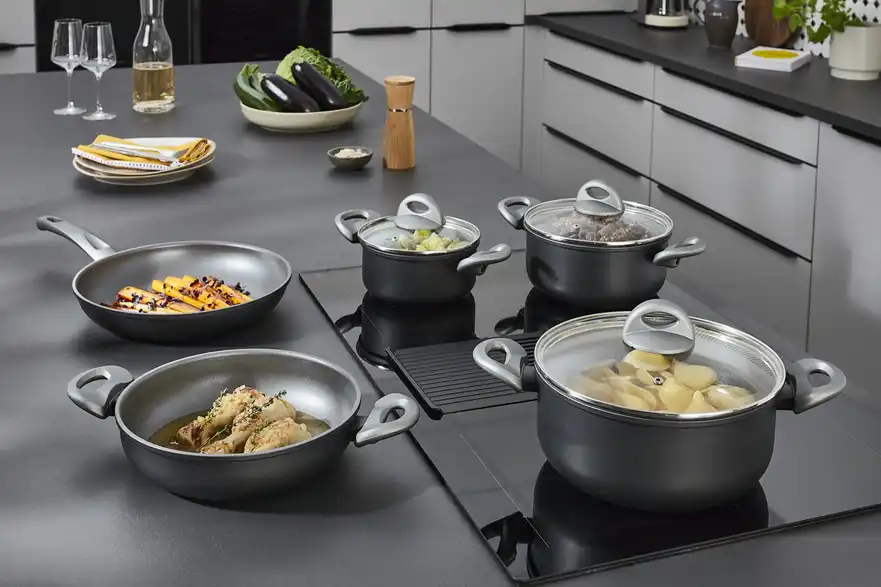 KHG Topfset 5-teilig SANDRA 3 KHG Topfset 5-teilig SANDRA – Bild 3