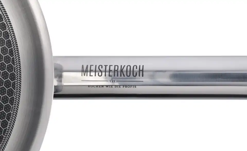 Meisterkoch Edelstahlpfanne RHOMBUS 5 Meisterkoch Edelstahlpfanne RHOMBUS – Bild 5