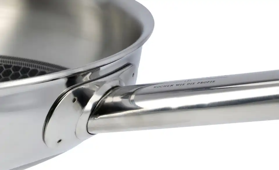Meisterkoch Edelstahlpfanne RHOMBUS 6 Meisterkoch Edelstahlpfanne RHOMBUS – Bild 6