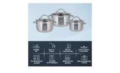 KHG Topfset, 3 Teilig 14 KHG Topfset, 3 Teilig -Hoffner 40531269 4 202502201239