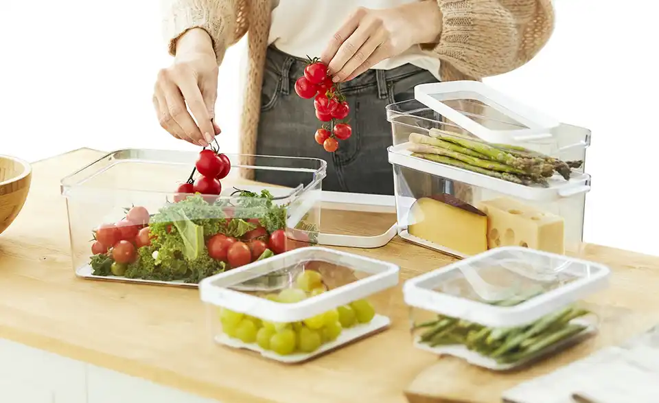 Rotho Kühlschrankorganizer-Set Cauma 4 Rotho Kühlschrankorganizer-Set Cauma – Bild 4