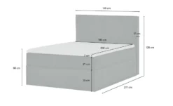 Boxi Boxspringbett Mit Trendigem Keder Boxi 11 Boxi Boxspringbett Mit Trendigem Keder Boxi -Hoffner 50121942 1 202503171248