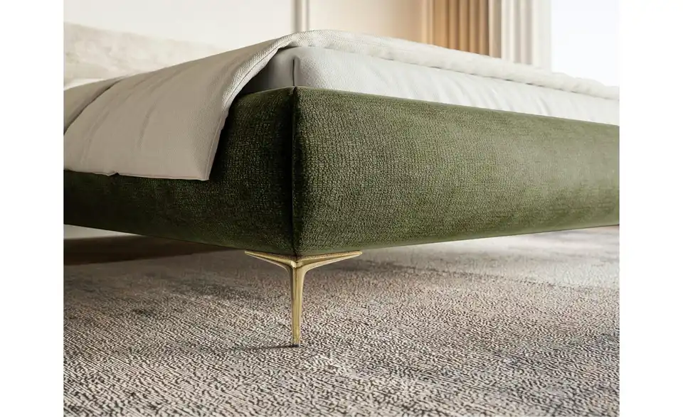 Selsey Polsterbett In Chenille Roule 2 Selsey Polsterbett In Chenille Roule – Bild 2