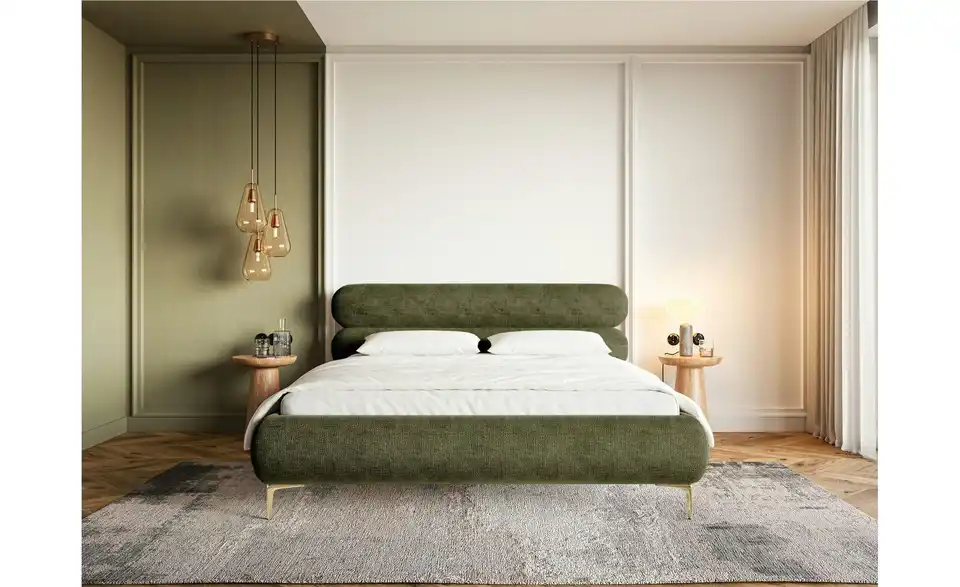 Selsey Polsterbett In Chenille Roule 8 Selsey Polsterbett In Chenille Roule – Bild 8