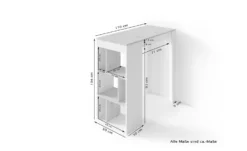 Bartisch Mit Stauraum Moby -Hoffner 50300828 1 202502132355