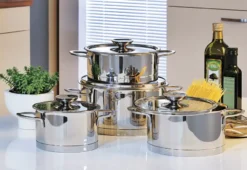 Berndes Topfset, 8-teilig Millesima -Hoffner 539148 4 201811271454